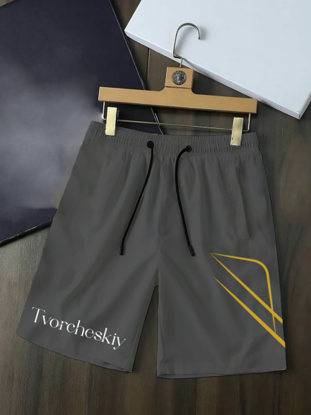 stylish men short hanged gray color from tvorcheskiy